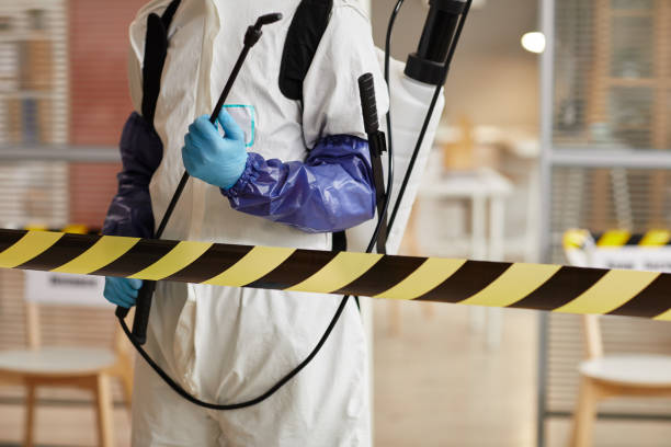 Professional Blood Cleanup technician working in Westlake Village, IL